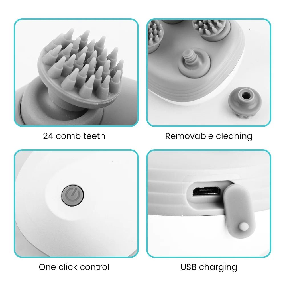 Deep Tissue Electric Scalp and Body Massager
