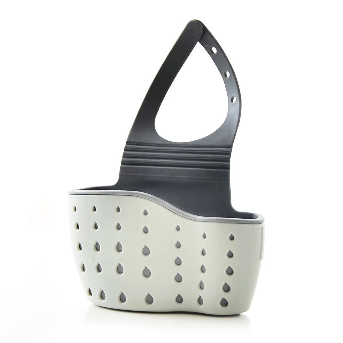 Hanging Sink Drain Basket Adjustable Sponge and Soap Holder