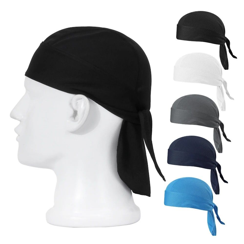 Cycling Sweat Wicking Quick Dry Headband Cap for Outdoor Sports