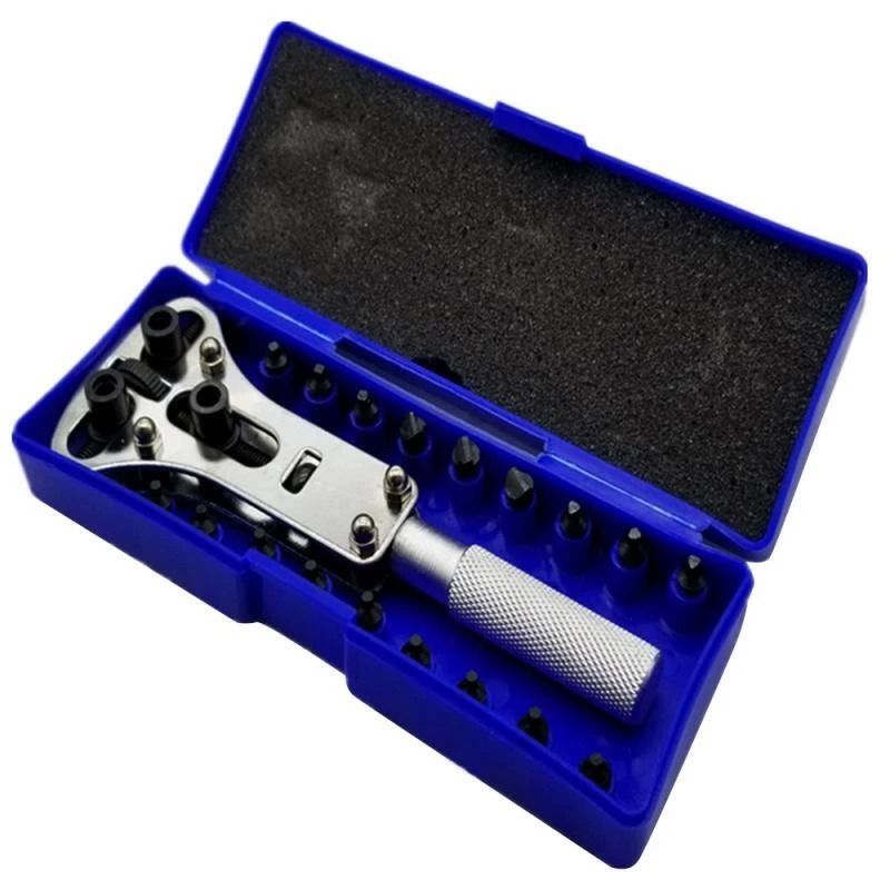 Watch Band & Back Case Opener Tool Kit Watch Repair & Battery Cover Remover
