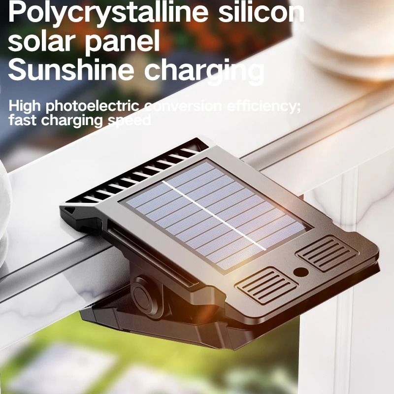Intelligent Sensing Solar Clip Wall Lamp