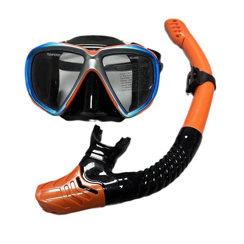 Professional Scuba Diving Mask Anti Fog Tempered Glass Snorkeling Goggles for Adults