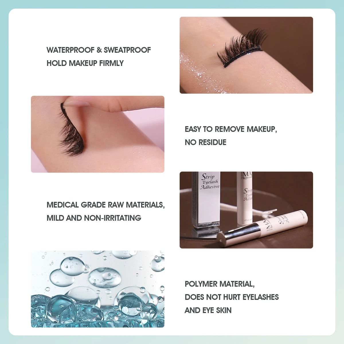 IMAGIC Waterproof False Eyelash Extension Glue
