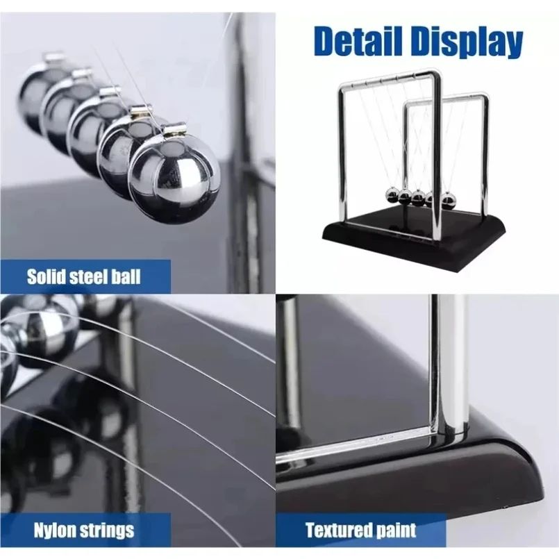 Newton Cradle Balance Steel Ball Desk Toy