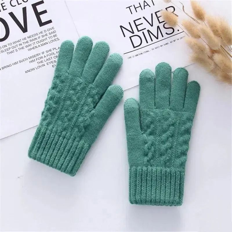 Universal Winter Thermal Touchscreen Knitted Gloves