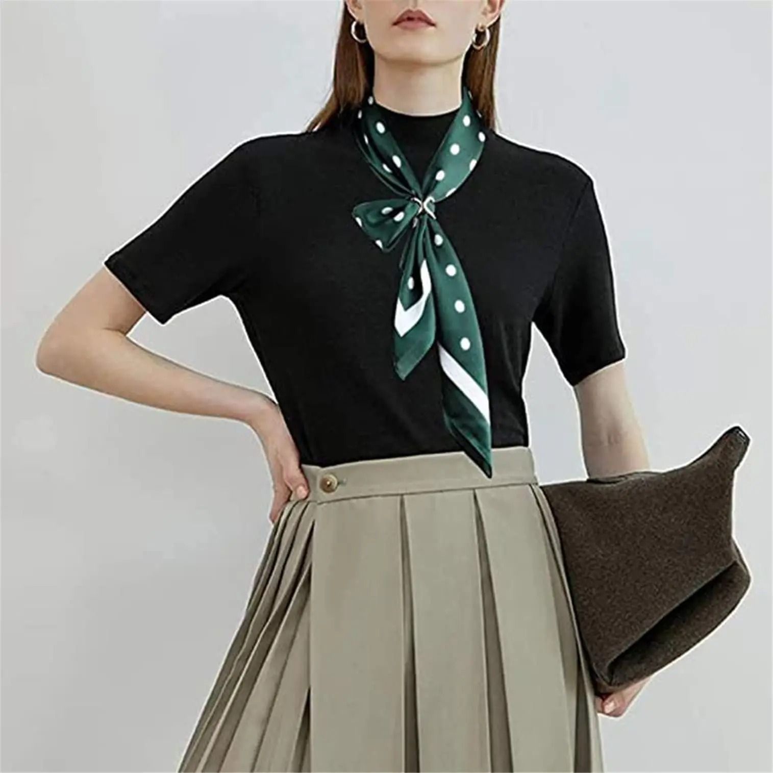 X Shaped Scarf Clip Stylish Multi Functional Scarf and Shawl Buckle