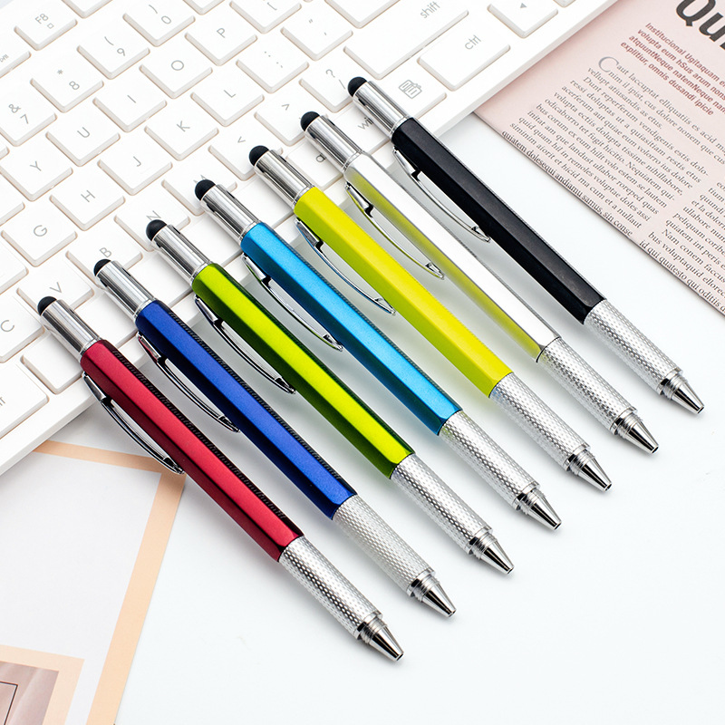 Multifunction Pen Tool with Stylus, Screwdriver & Ruler for Everyday Fixes