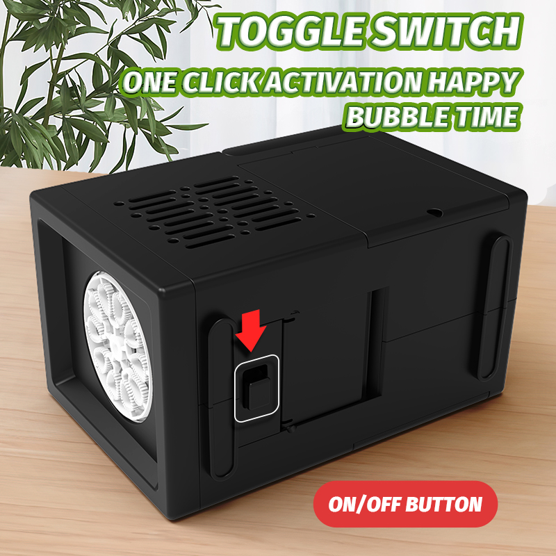 Handheld Hole Automatic Electric Bubble Machine Toy