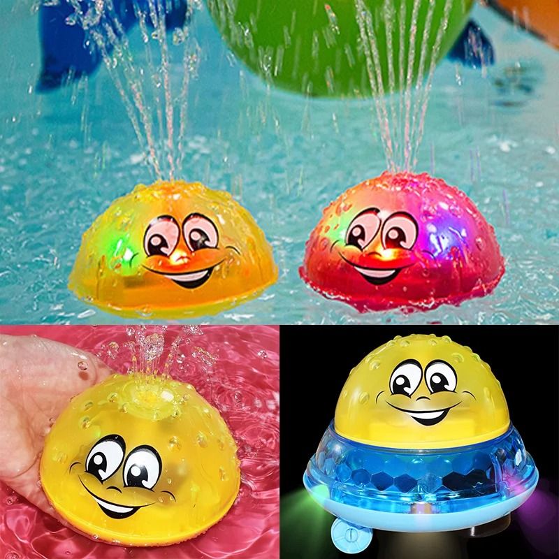 Electric Inductive Water Spray and Light Sphere