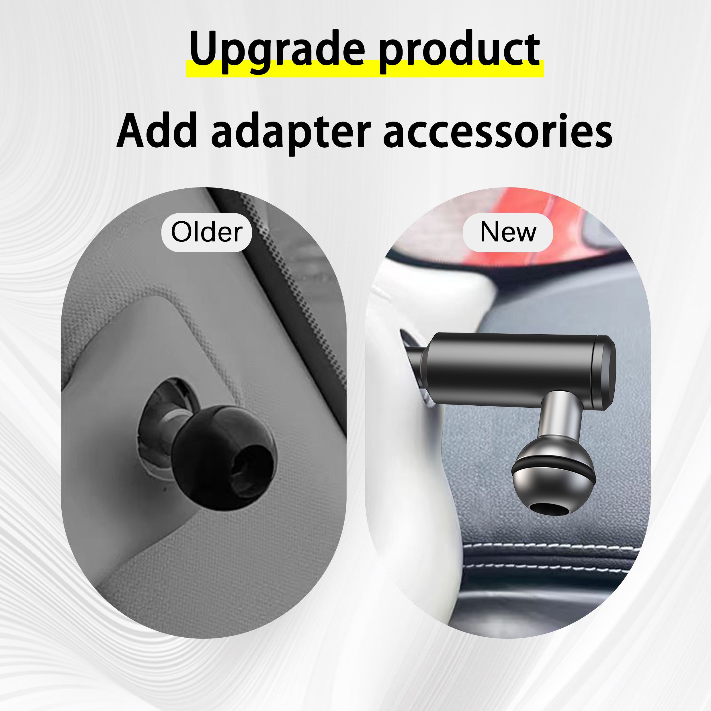 Car A-pillar Mobile Phone Bracket, MagSafe Armrest Handle for Off-road Vehicle Truck, Car Handle Holder