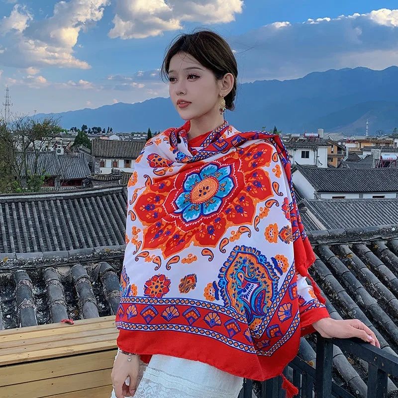 Large Beach Sarong Shawl Wrap Scarf
