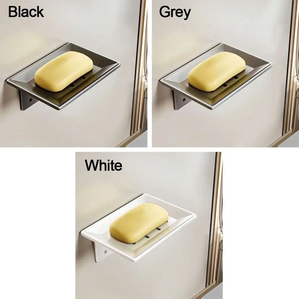No Drill Metal Wall Mounted Soap Holder