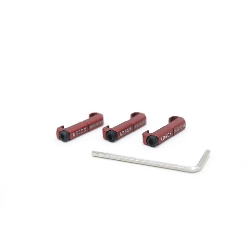 Tactical M LOK Wire Guide Rail Cover Cable Management System 3 Piece Set