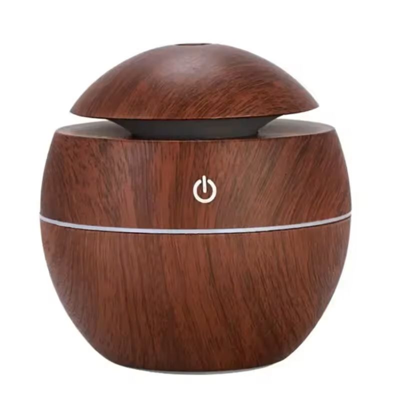 USB Mini Wood Grain Aroma Diffuser and Air Purifier