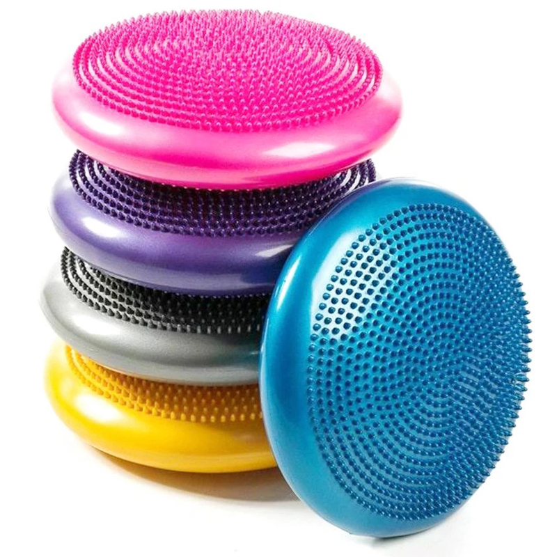 Inflated Stability Wobble Cushion for Physical Therapy Autism & ADHD Sensory Balance Toy for Kids & Adults