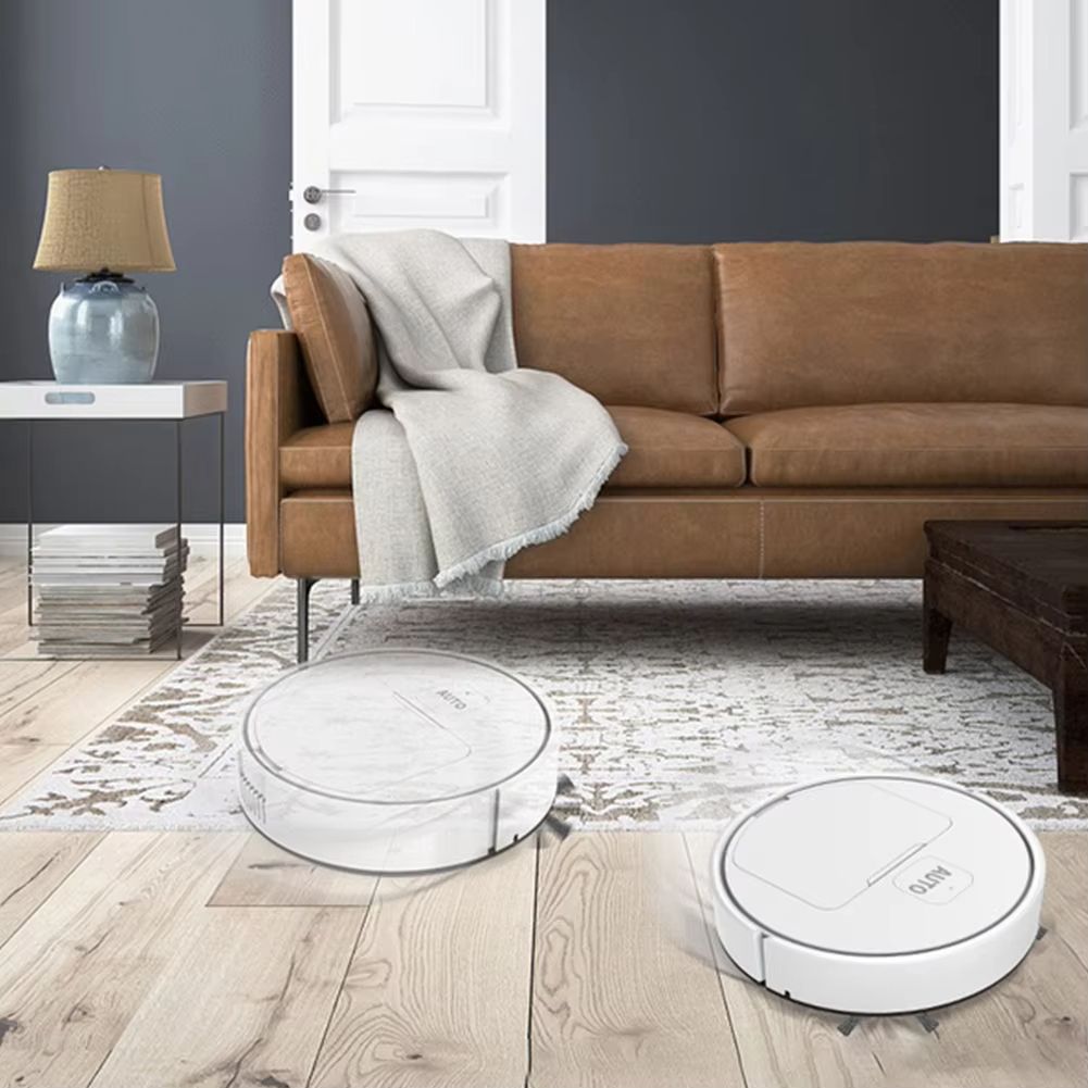 3-in-1 Smart Robot Vacuum Cleaner – USB Rechargeable Sweeping and Mopping Robot with Obstacle Avoidance