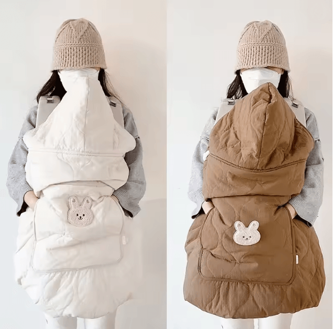 CozyNest Hooded Baby Stroller Blanket Swaddle Wrap