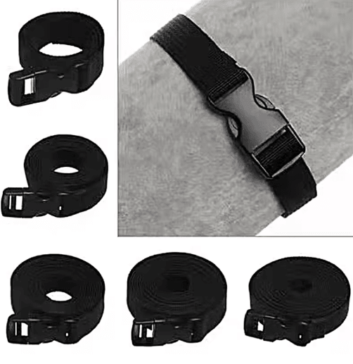 Nylon Luggage Tie Down Strap – Durable Cam Buckle Cargo Securing Belt