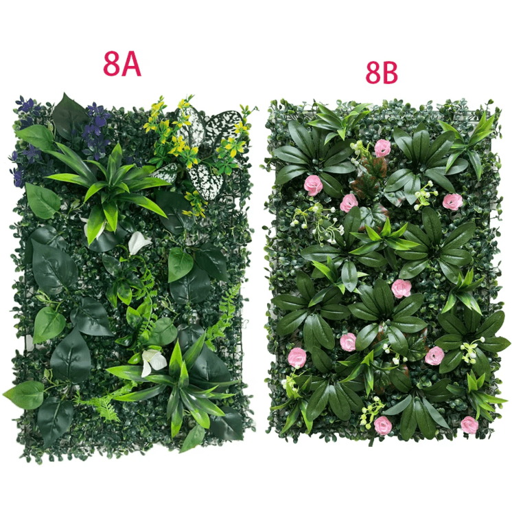Artificial Green Plant Wall Panels – Lush artificial plant wall panels for Garden, Wedding & Outdoor Decor