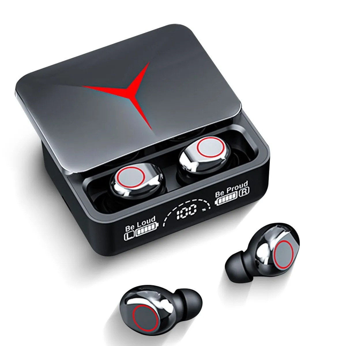 TWS Wireless Earbuds Bluetooth 5.3, Stereo Headset, Waterproof Headphones with Long Battery Life, Noise Cancelling