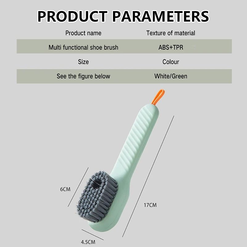 Precision Liquid Dispensing Garment and Footwear Scrubber