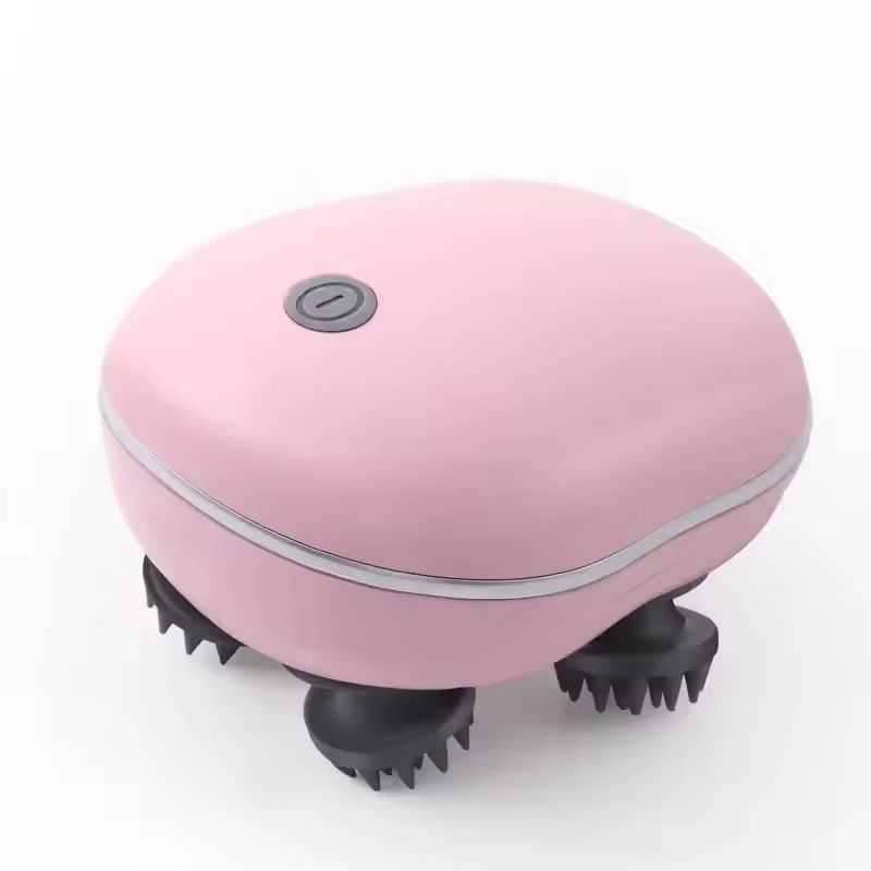 Electric Scalp Massager with Red Light Therapy