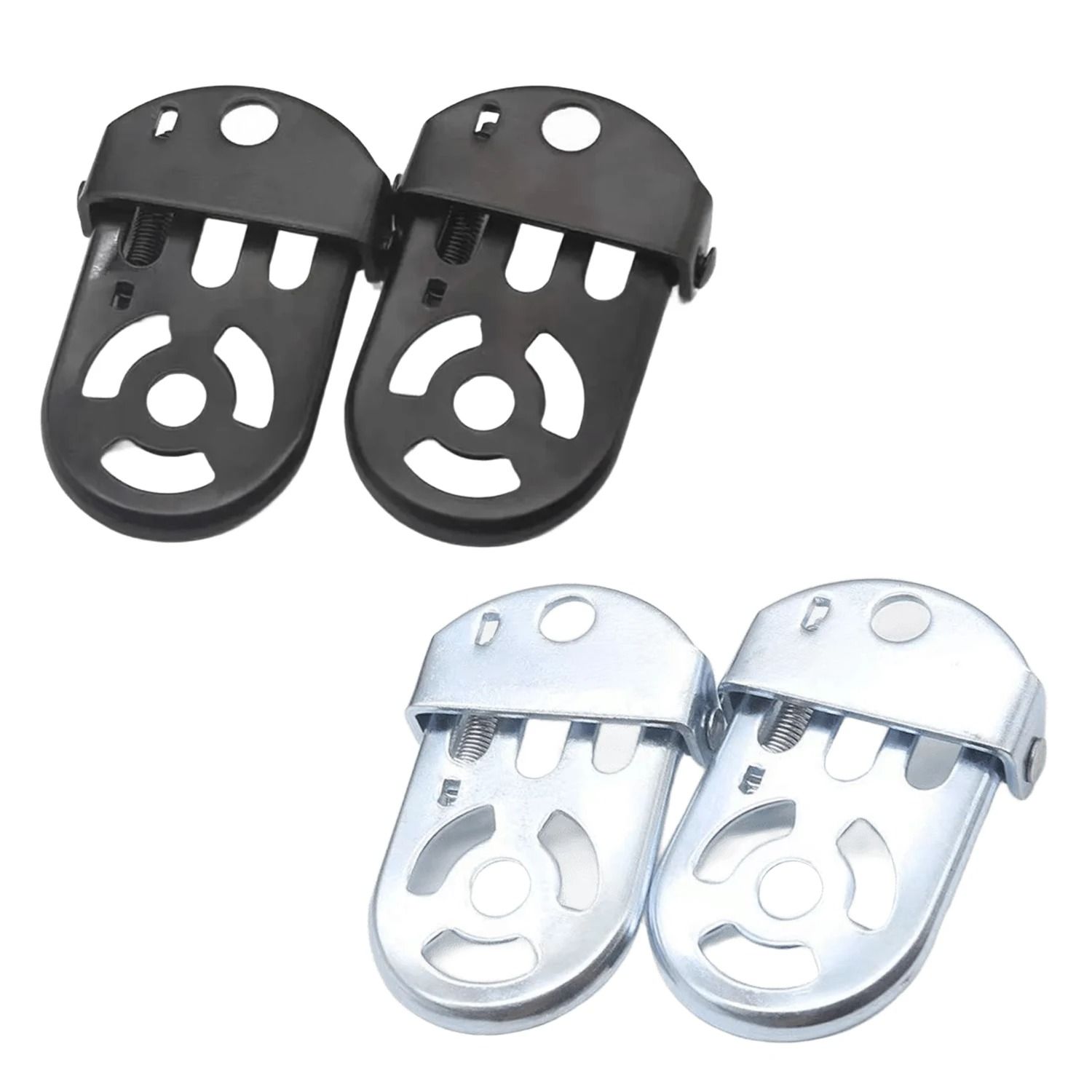 Folding Non Slip Bike Pedal Foot Peg Pair
