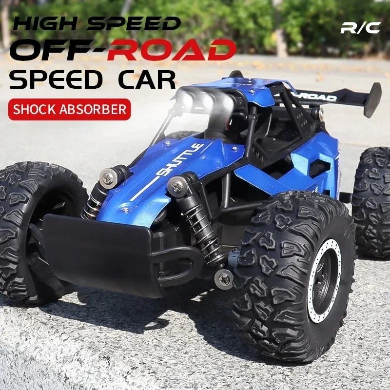 High-Speed 1 16 RC Off-Road Car 20KM/H with LED Lights and 2.4G Remote Control