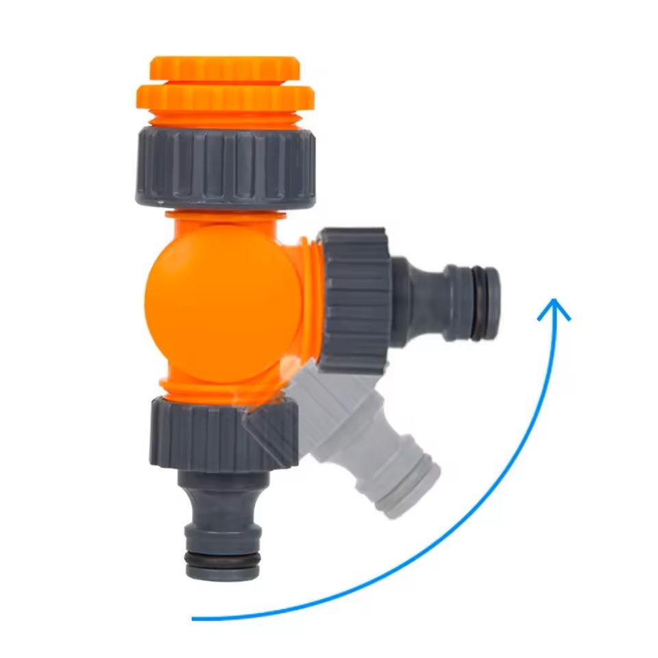 Plastic 1/2-Inch Faucet to Garden Hose Quick-Connect Adapter Watering & Irrigation Connector
