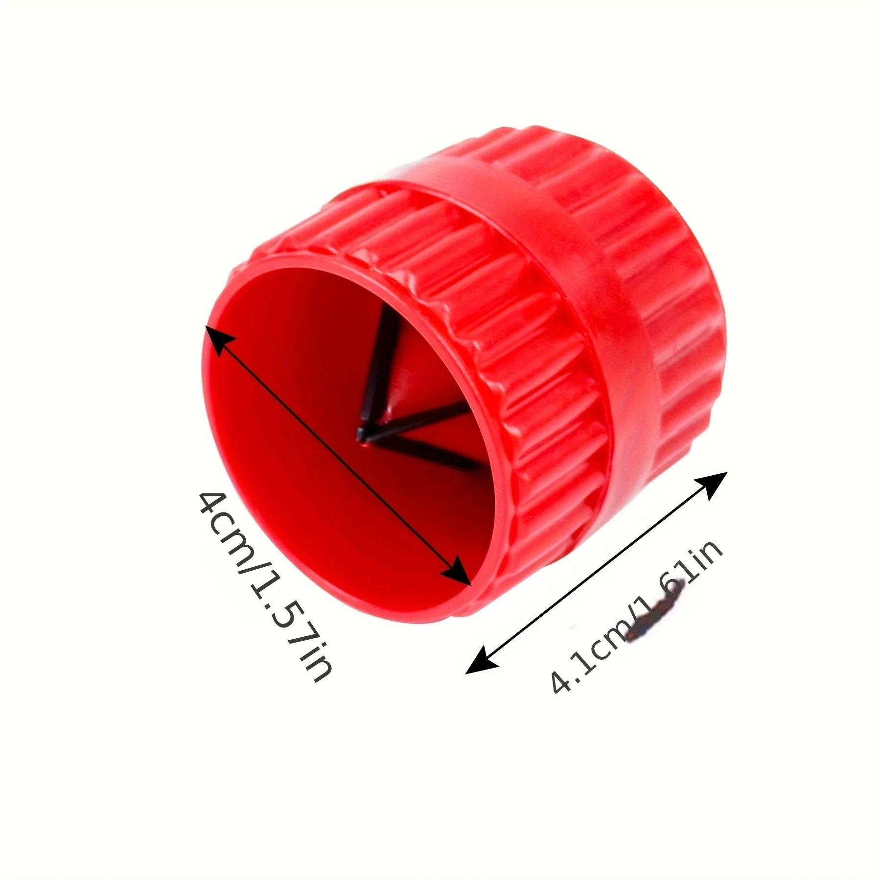 Internal and External Tube Deburring Tool for Metal and Plastic Pipes