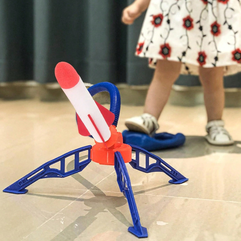 Kids Stomp Rocket Launcher Outdoor Toy for Parent Child Play