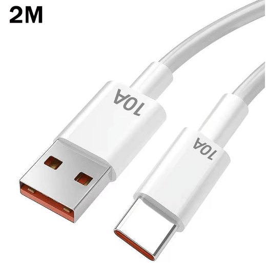 120W 4 Port USB C Wall Charger with Fast Charging Cable for Samsung, iPhone & Huawei
