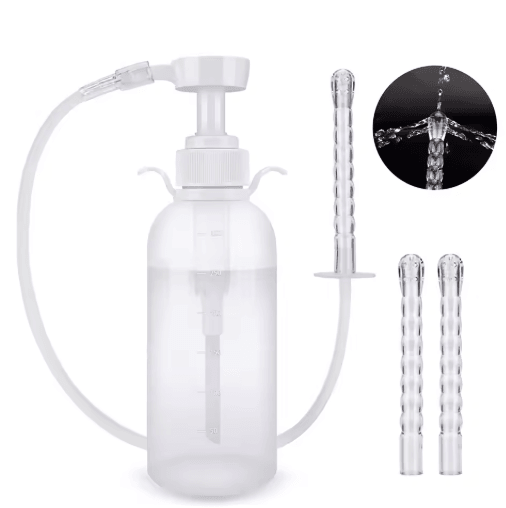 Reusable Vaginal & Anal Cleansing Syringe – 300/600ML Personal Hygiene Flushing Kit