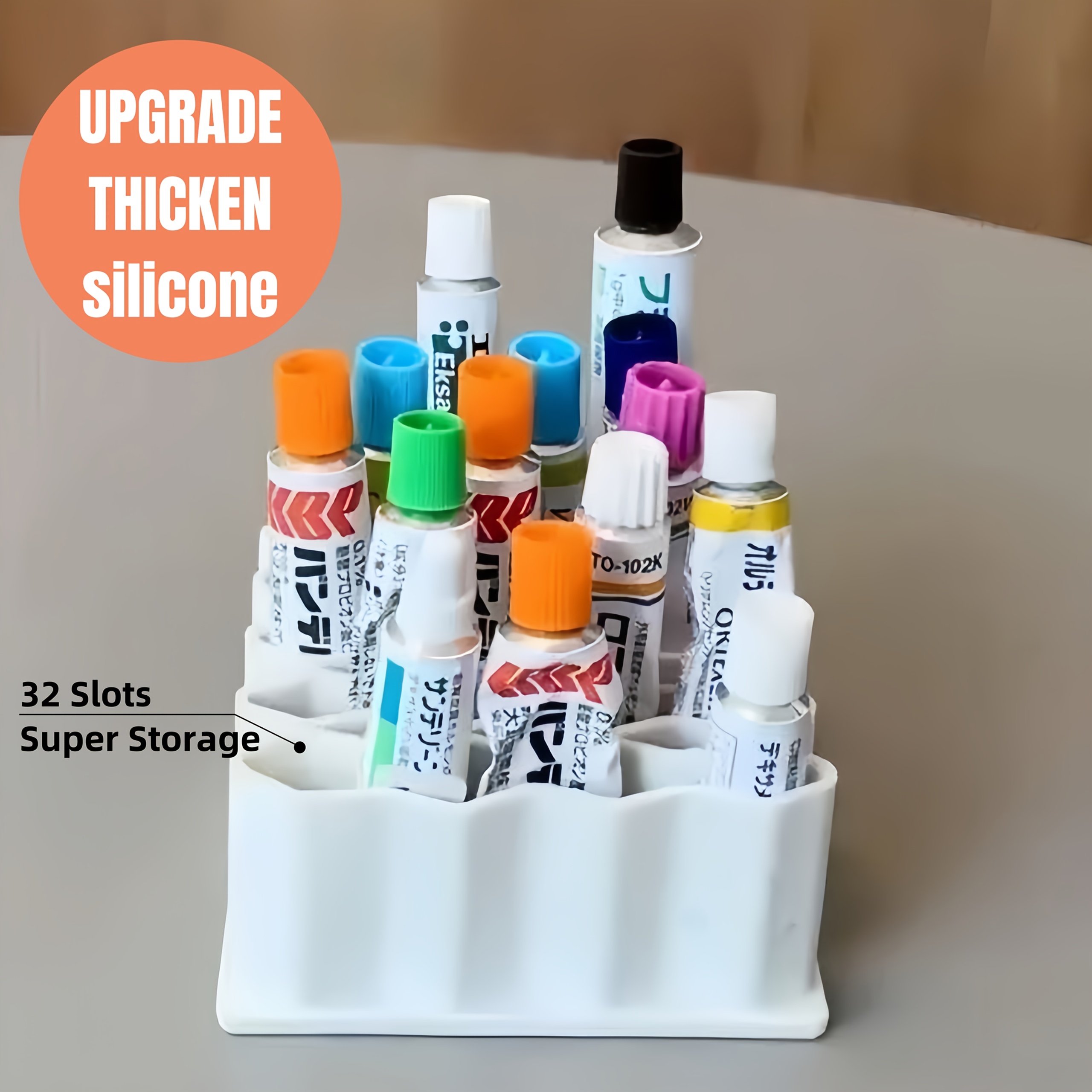 Ointments Organizer Multi-Compartment Storage Box for Small Items