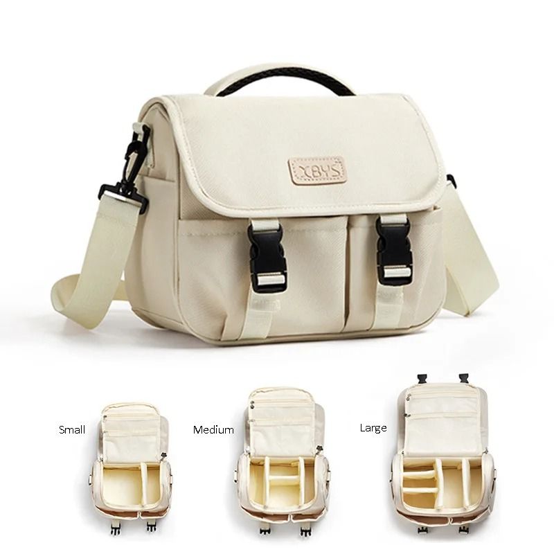 Womens DSLR Camera Shoulder Bag Compact Photography Storage for Mirrorless Cameras