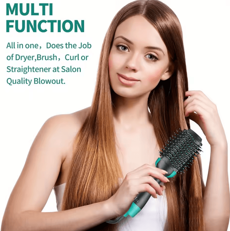 BLUTOOL 4-in-1 Negative Ion Hair Dryer Brush – One-Step Volumizer & Hot Air Styling Tool