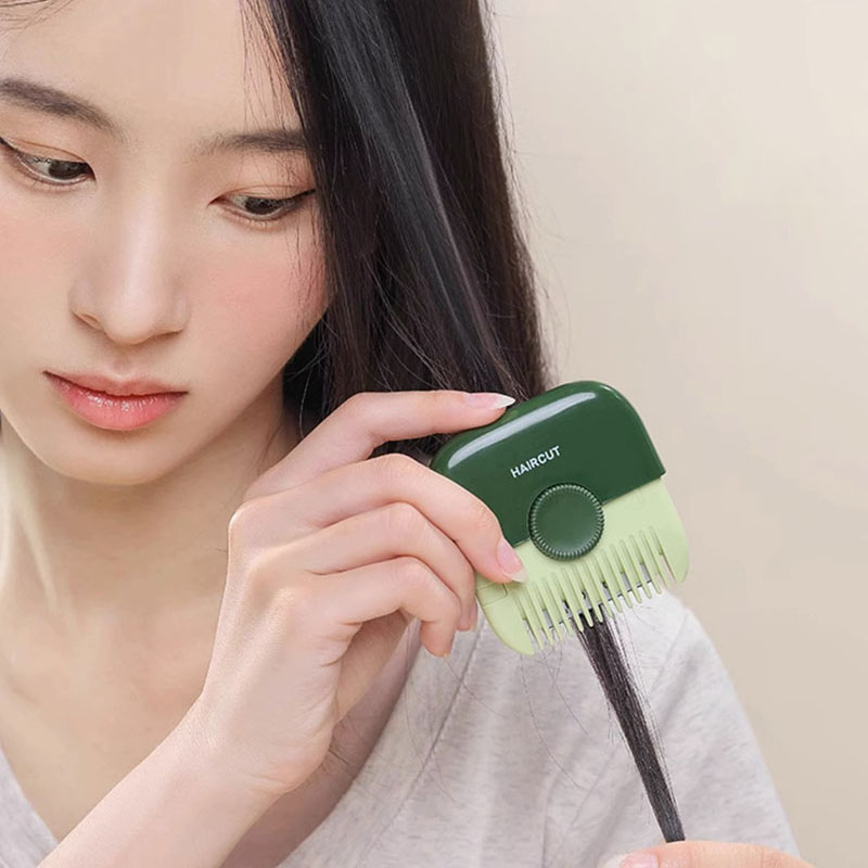 Pattern Baby Hair Cut, Hairdressing Comb, Trim Bangs, Broken Hair Bangs Trimmer, Manual Portable Barber Comb