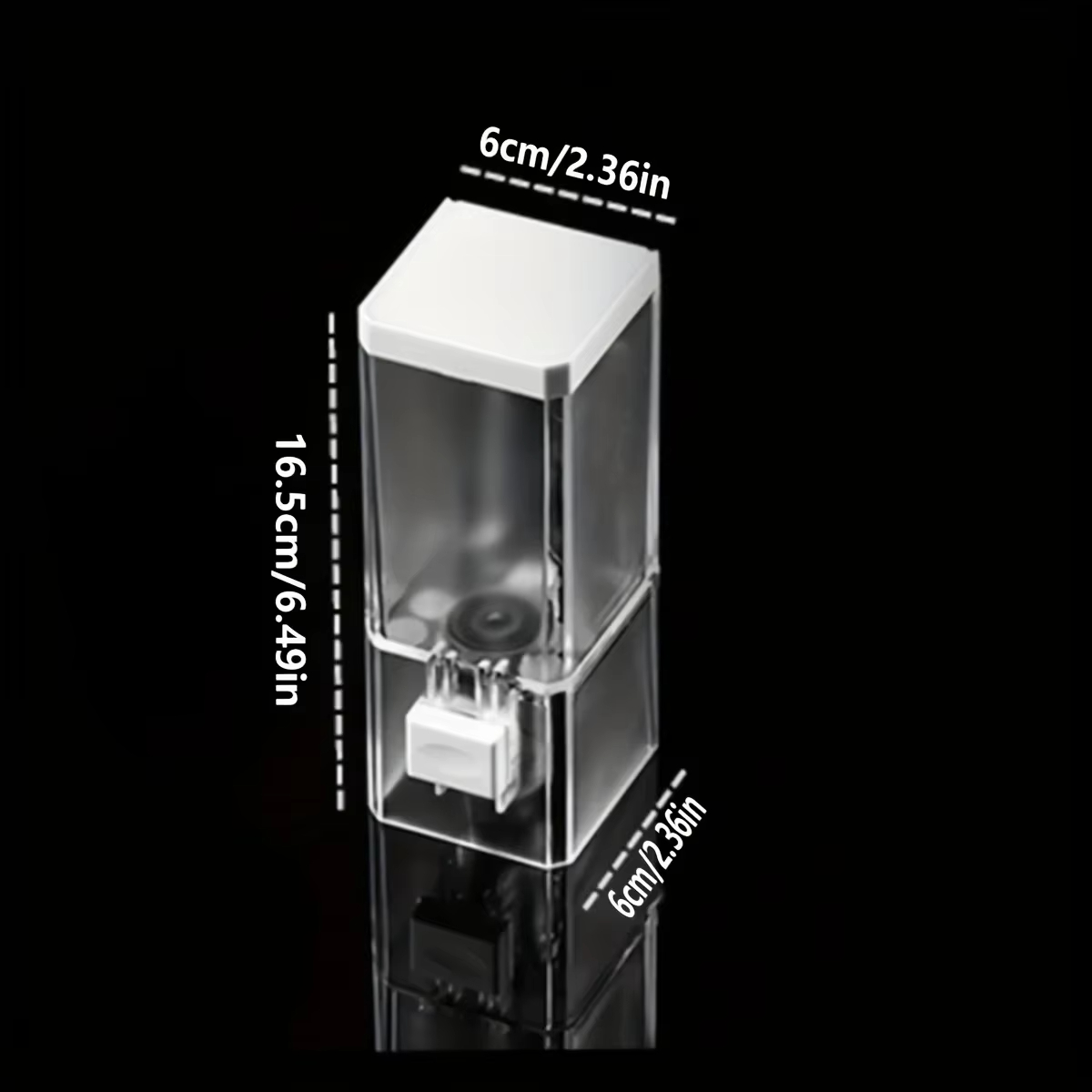 Wall Mounted Soap Dispenser Manual Press Drill Free Bathroom Dispenser