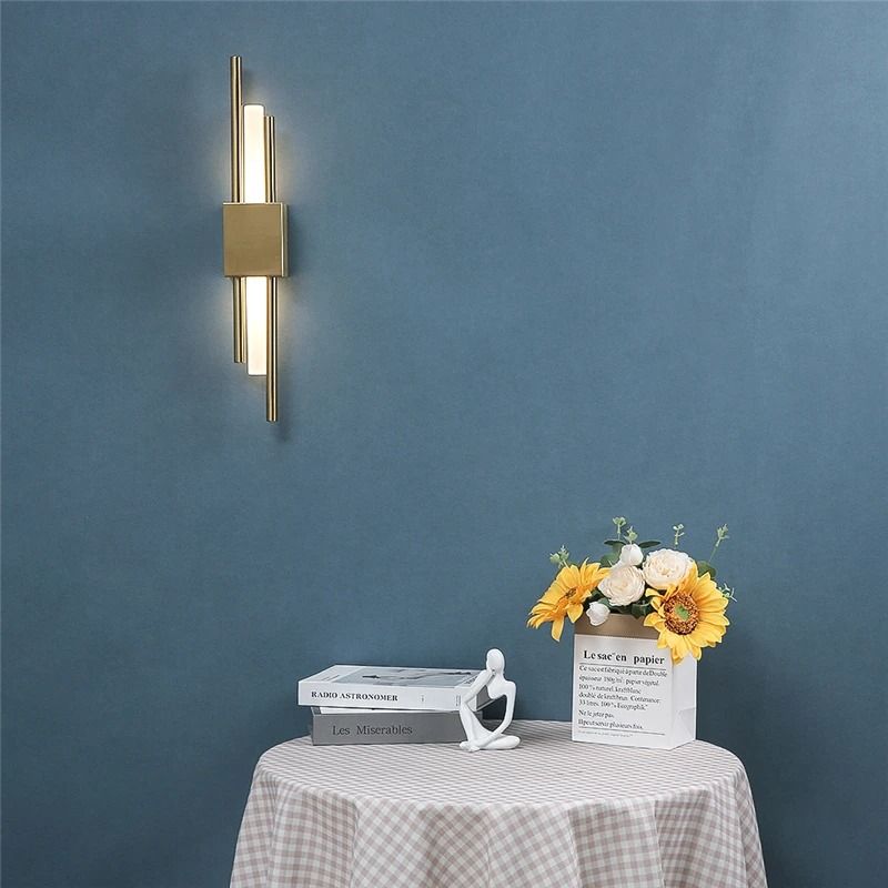 Modern Acrylic Wall Lamp with LED Remote Control