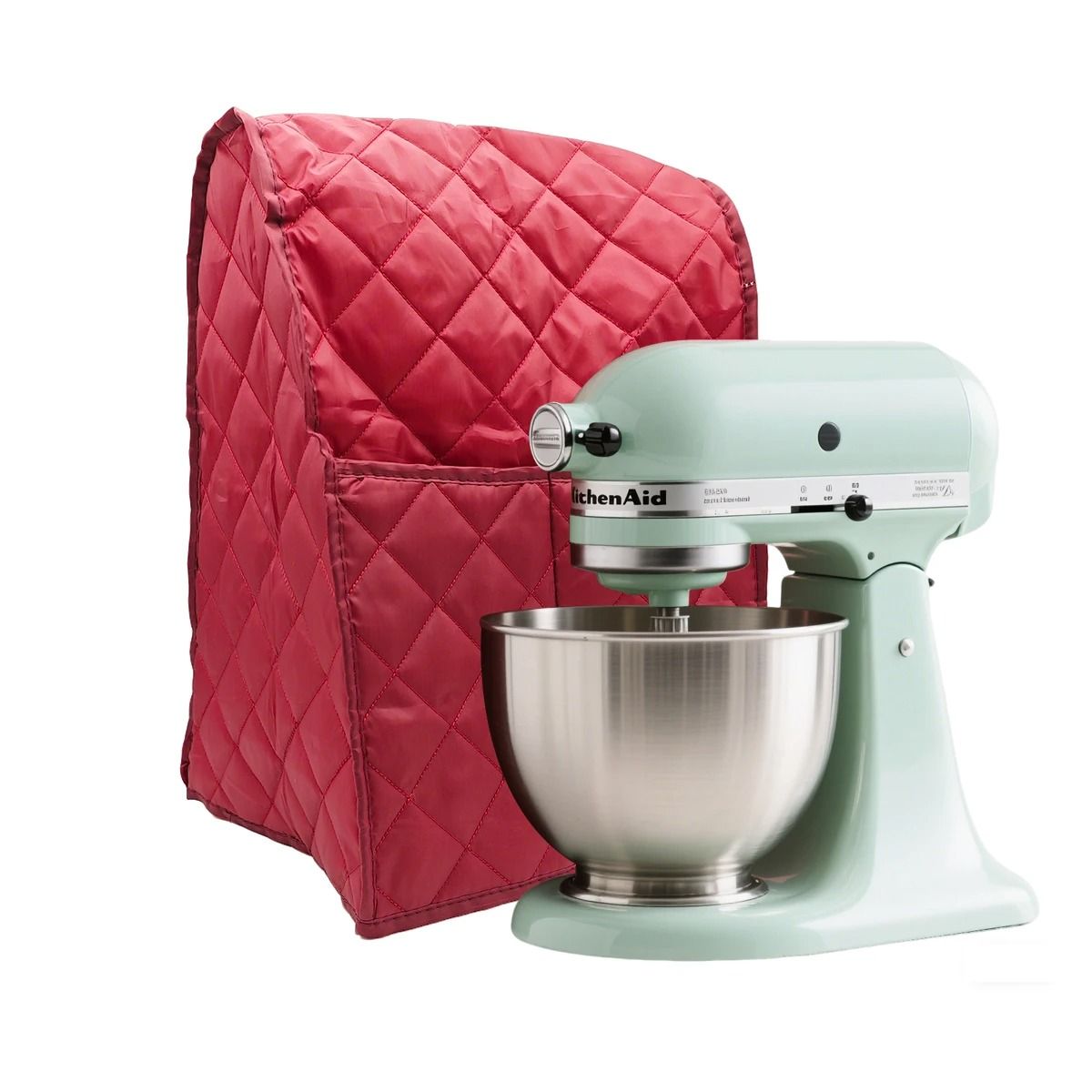 Solid Color Exquisite Quilted Polyester Blender Cover