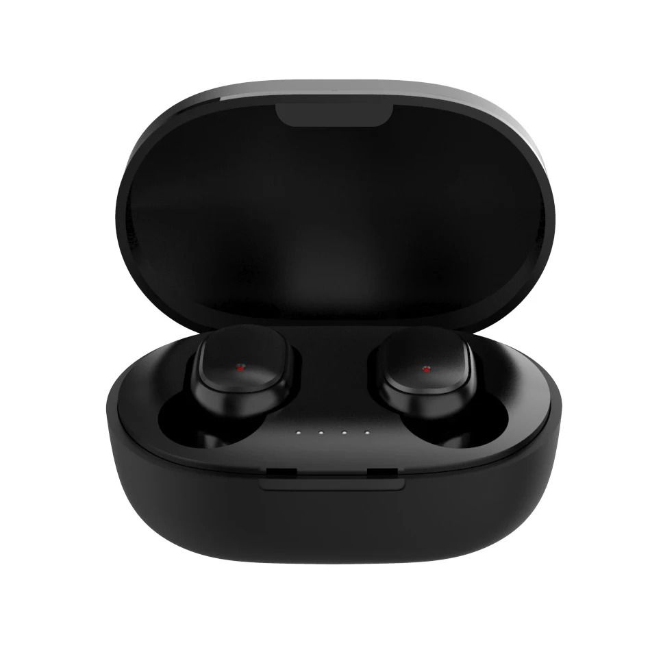 Mini A6S Wireless TWS Earbuds with Touch Control and Portable Charging Case