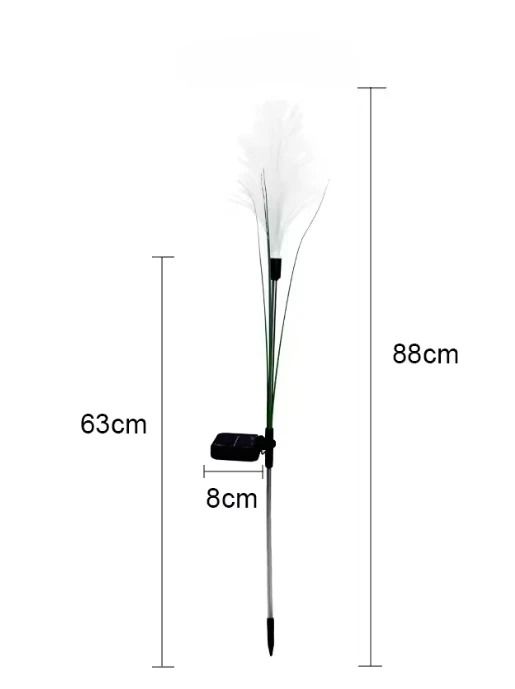 Golden-Glow Solar Reed Stakes