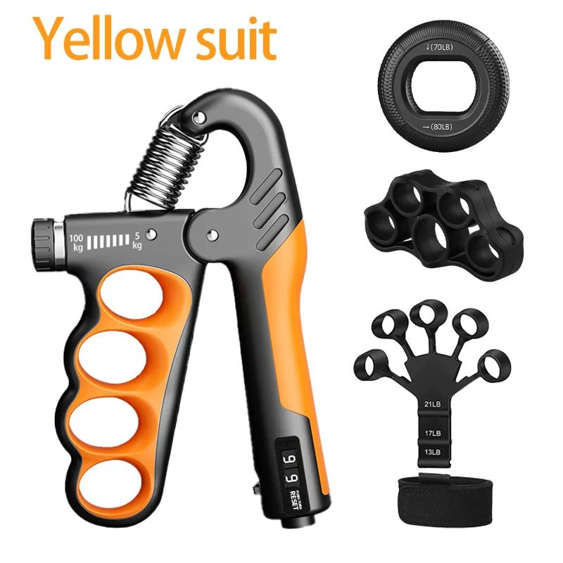 Adjustable Hand Grip Strengthener and Wrist Expander