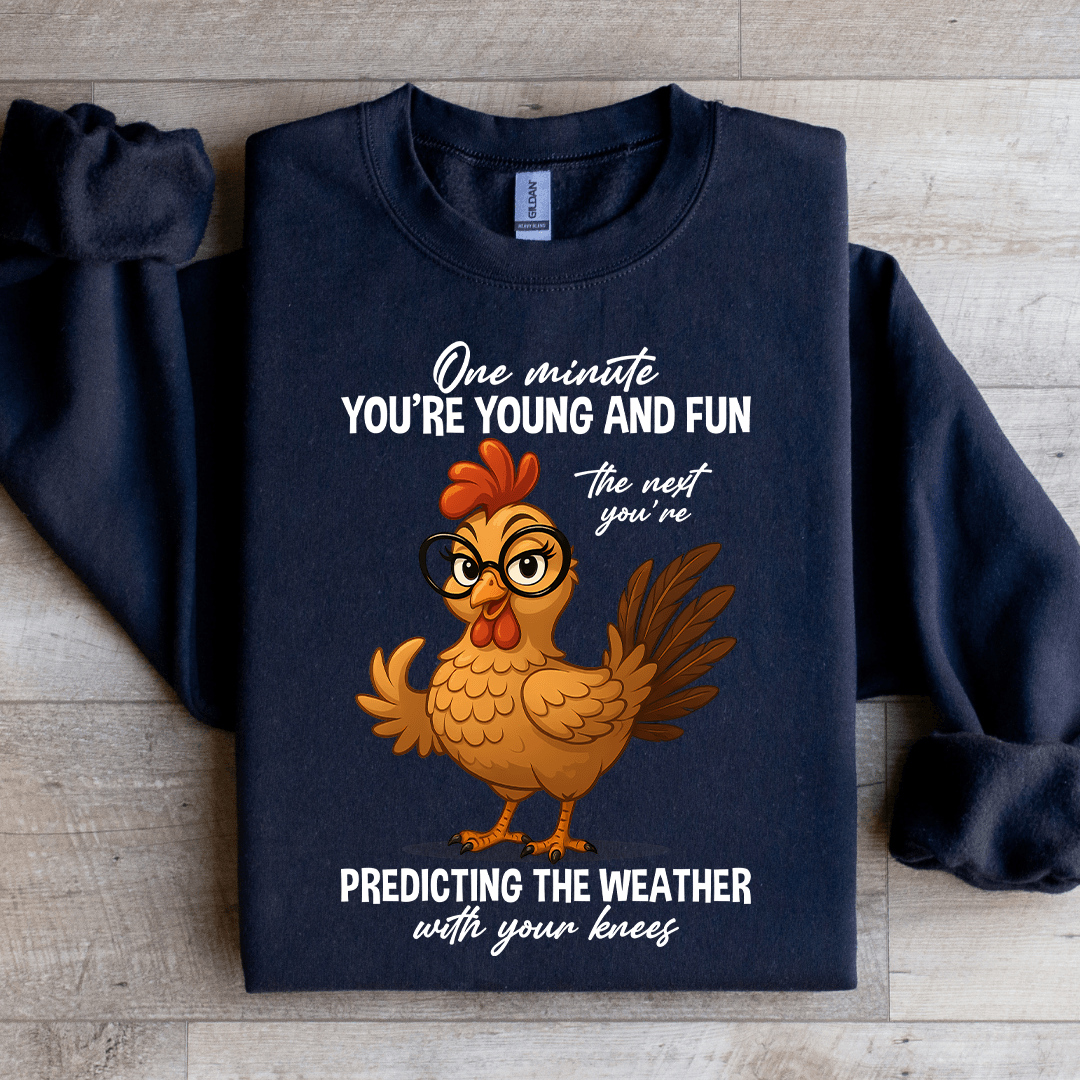 One Minute You're Young Sweatshirt