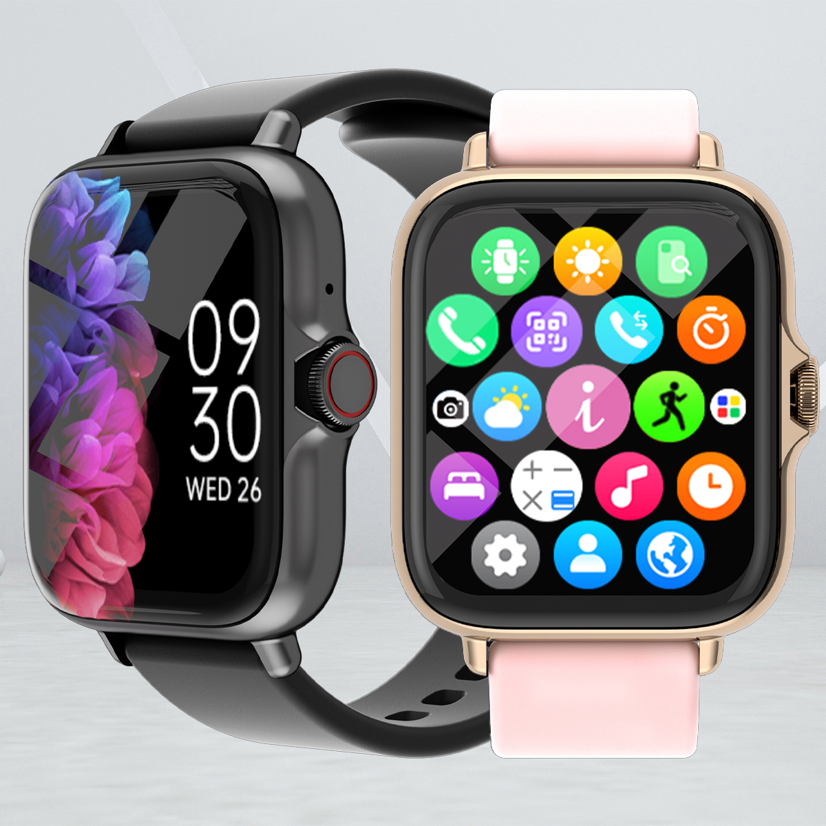 Waterproof Smart Watch with Information Alerts Sleep Monitoring Pedometer and Message Answer Call