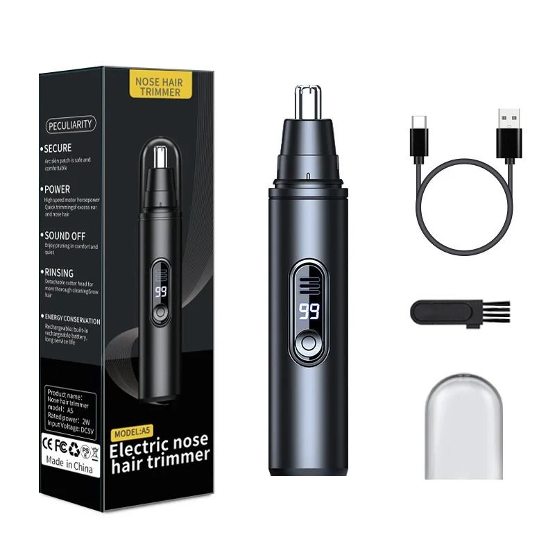 Mini Portable Nose Hair Trimmer for Men and Women