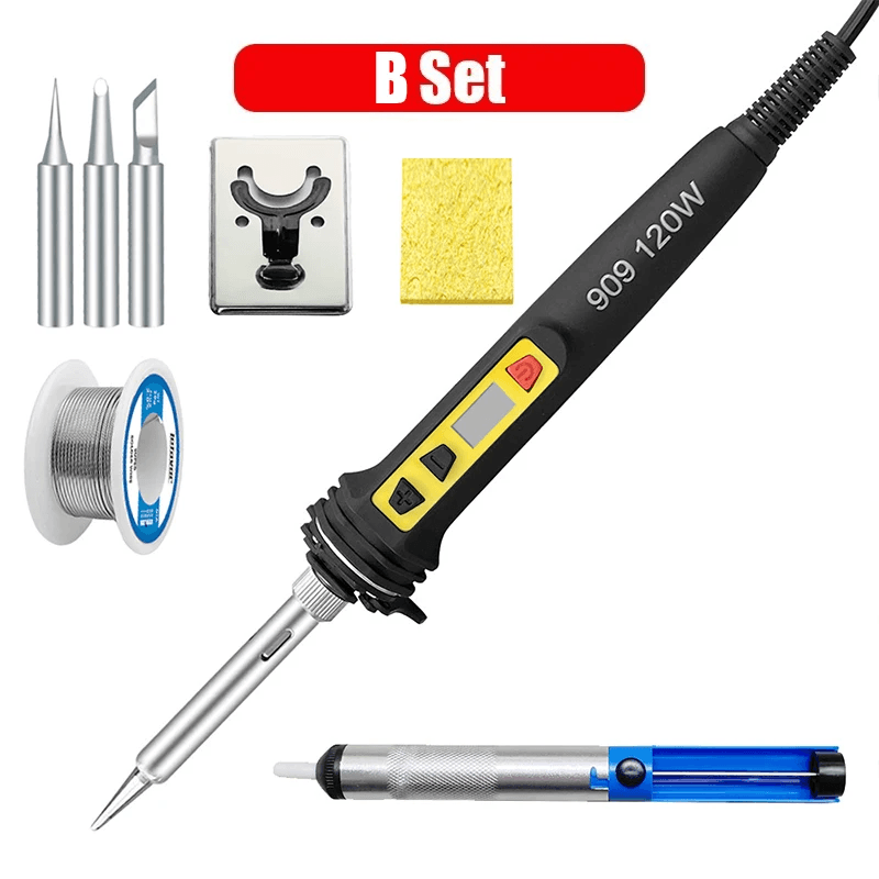 Digital Electric Soldering Iron with Adjustable Temperature 120W