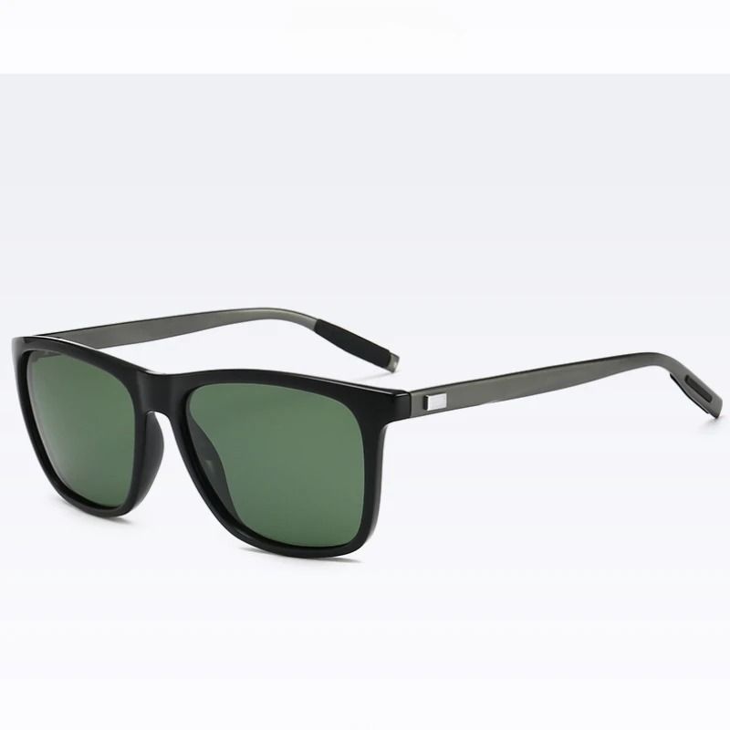 Mens Polarized Driving Sunglasses Aluminum Magnesium UV400 Lightweight Frame