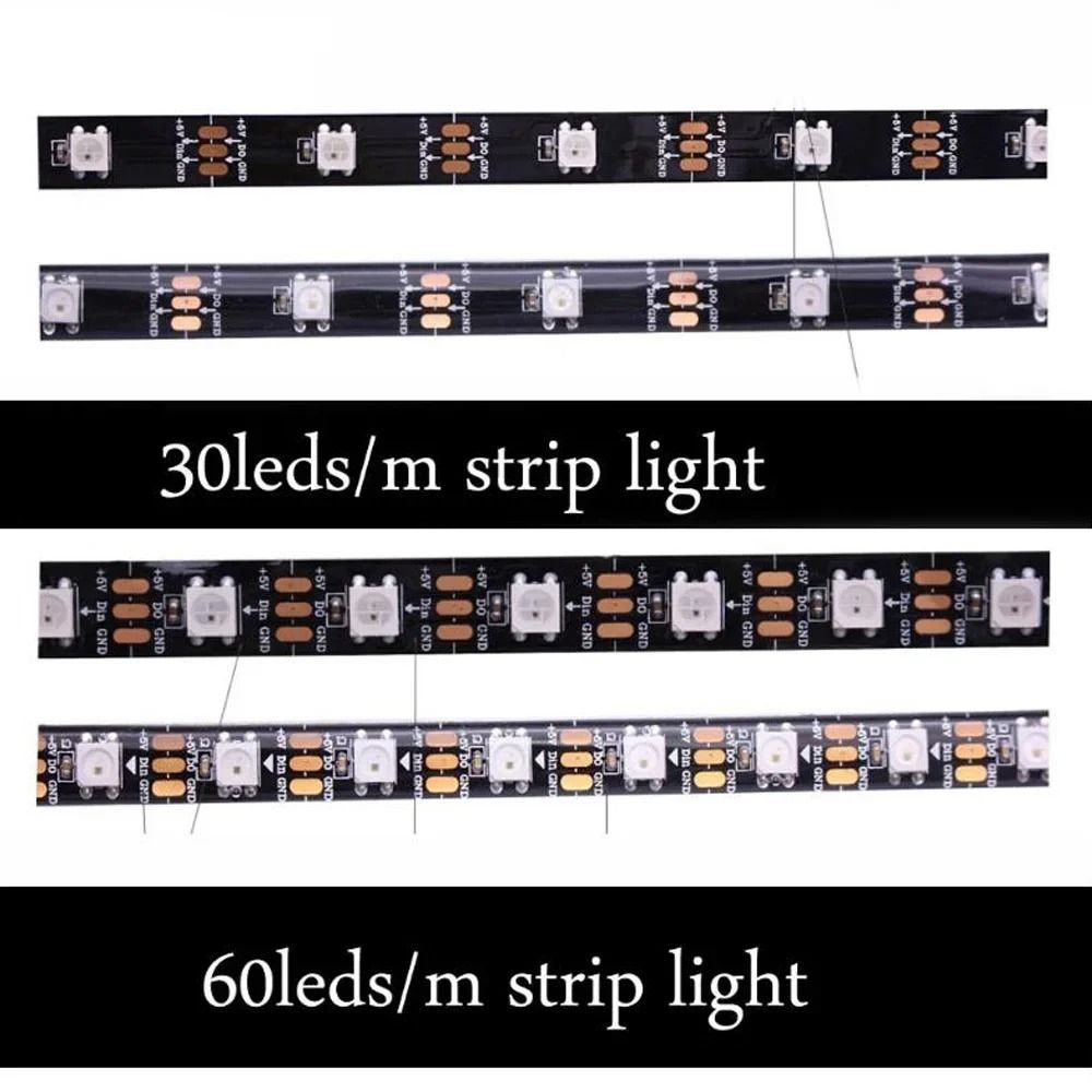 Addressable Rainbow WS2812B LED Strip Light 5V