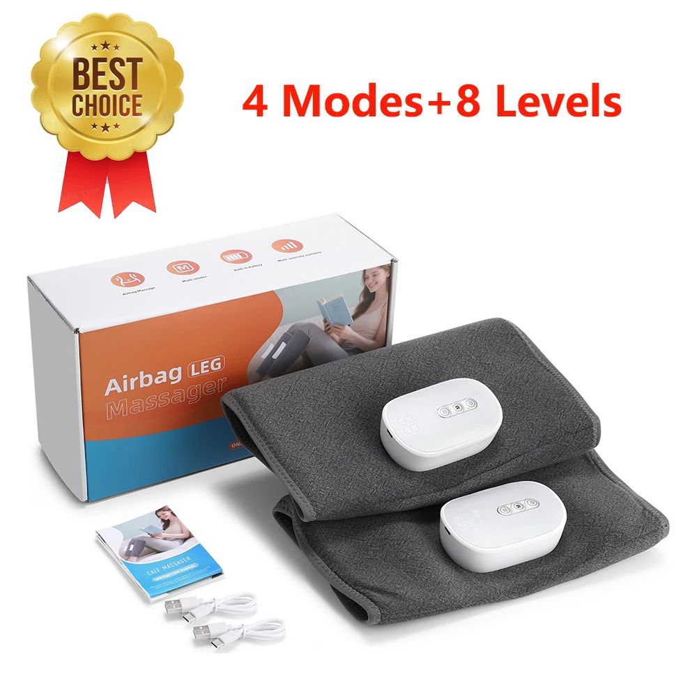 Wireless 360° Air Pressure Calf & Leg Massager with 3 Modes